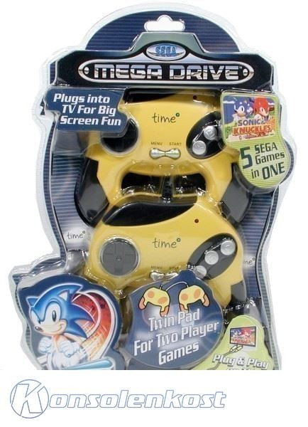 Konsole Plug & Play Time + 2 Controller + Spiele