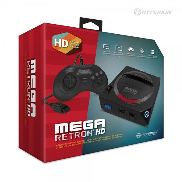 MegaRetroN HD schwarz