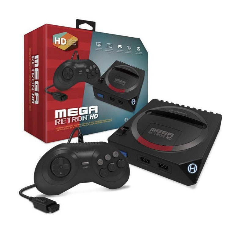 MegaRetroN HD schwarz