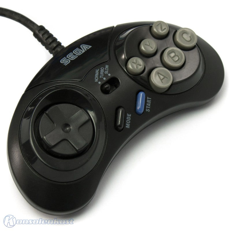 Original 6-Button Controller / Control Pad mit Rapid-Fire MK-1470 [SEGA]