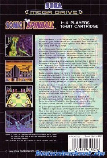 Sonic the Hedgehog Spinball NV 4 (EU)