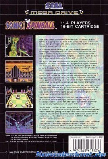 Sonic the Hedgehog Spinball (EU)