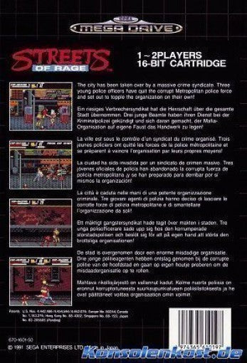 Streets of Rage 1 (EU)