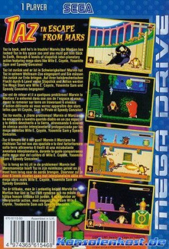 Taz Mania 2: Taz in Escape from Mars