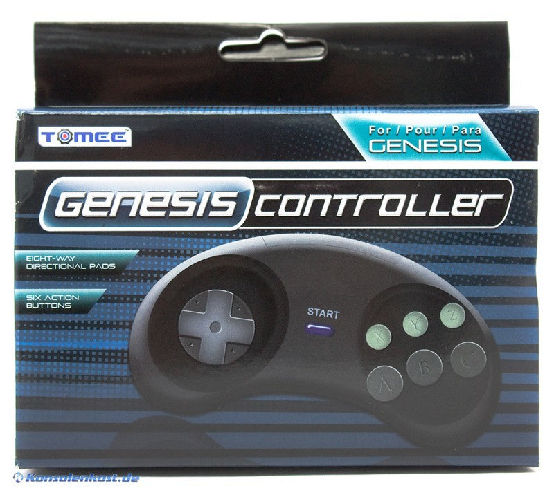 Zubehör Set: 6-Button Controller + AV Cinchkabel + Netzteil