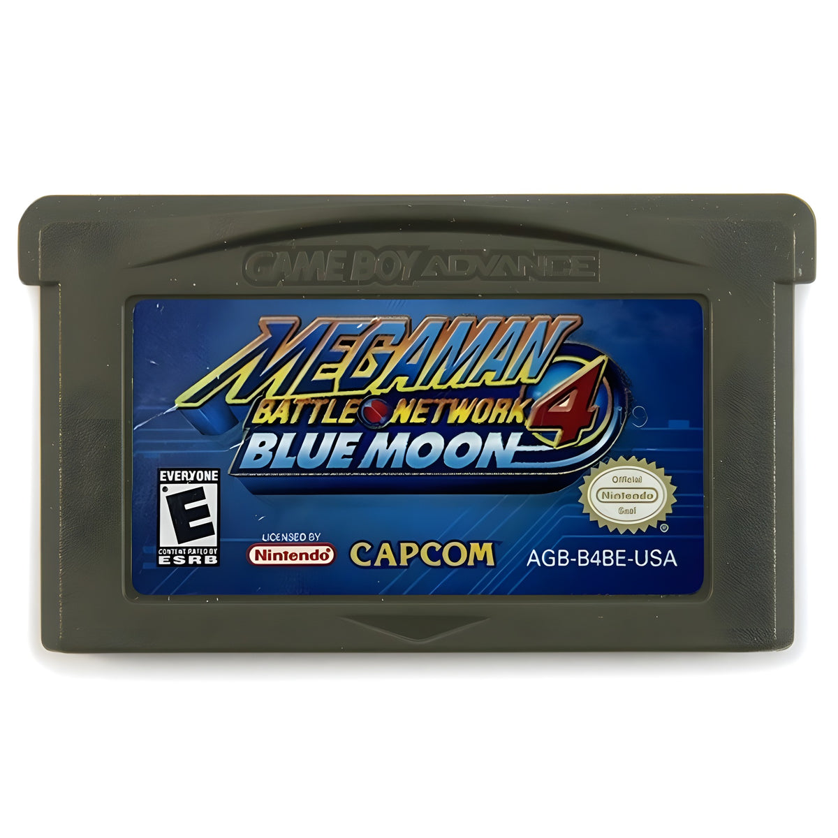Das Modul von Mega Man: Battle Network 4 Blue Moon für GameBoy Advance