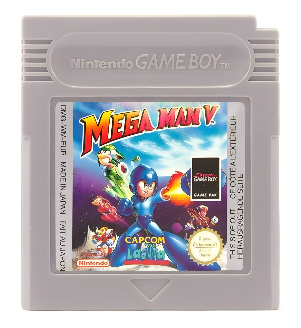 Das Modul von Mega Man V / 5 für GameBoy