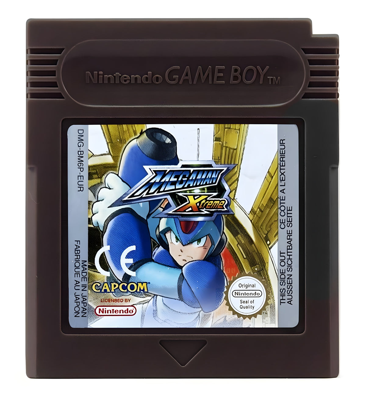 Das Modul von Mega Man Xtreme 1 für GameBoy Color