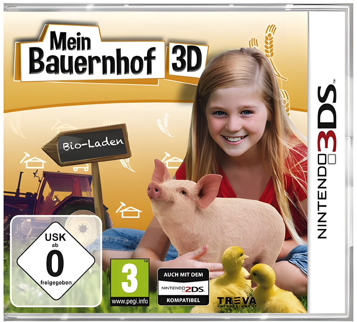 Das Cover von Mein Bauernhof 3D für Nintendo 3DS