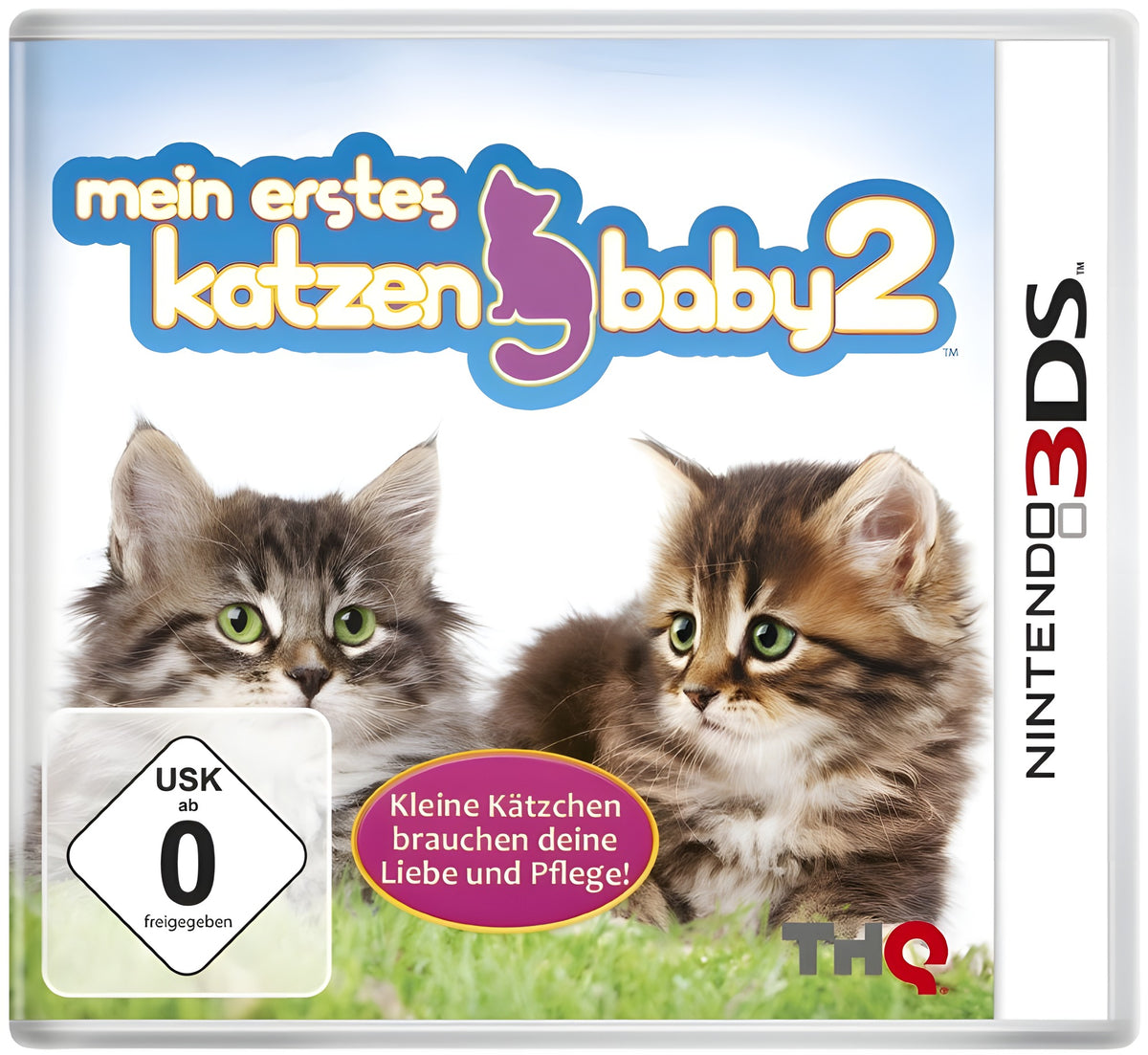 Das Cover von Mein Erstes Katzenbaby 2 / Purr Pals: Purrfection für Nintendo 3DS