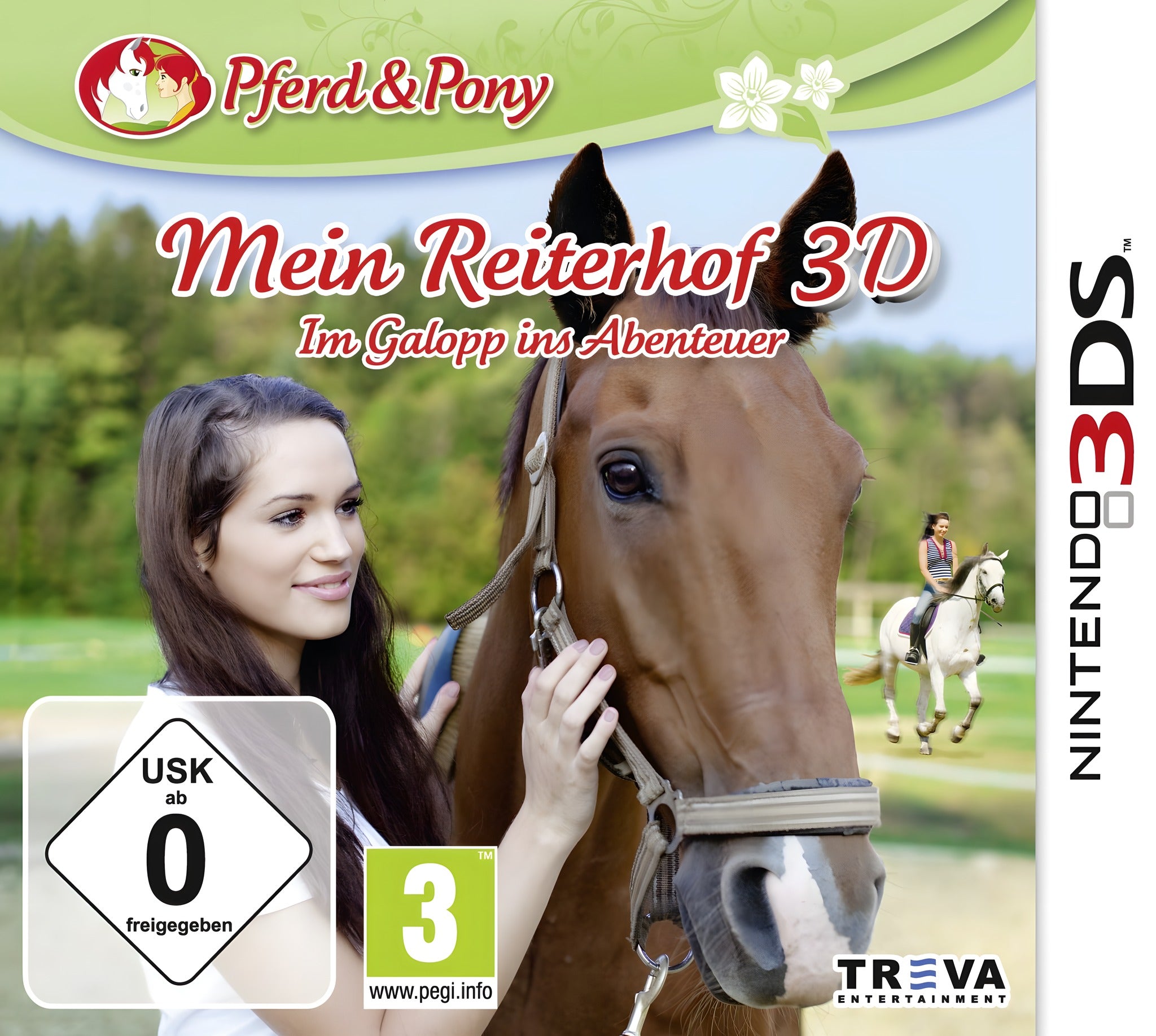 Mein Reiterhof 3D - Im Galopp ins Abenteuer – Cover Vorderseite