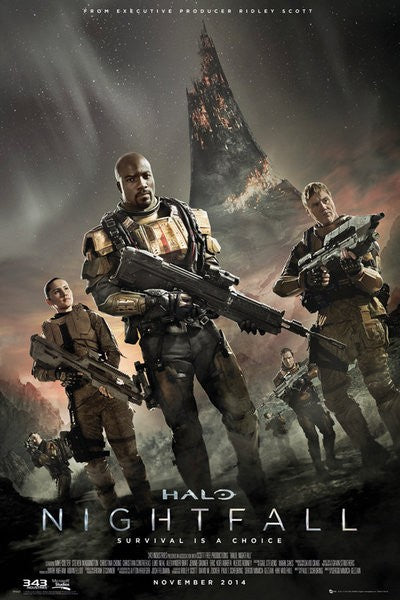 Halo: Nightfall TV Series GBE Poster: Key Art / 61x91,5cm