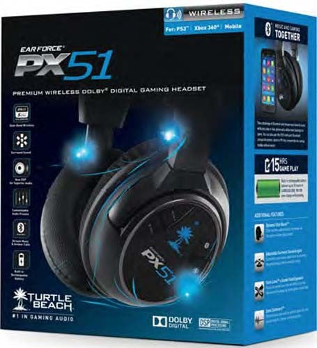 Ear Force PX51 Bluetooth Headset mit 5.1 Sound [TurtleBeach]
