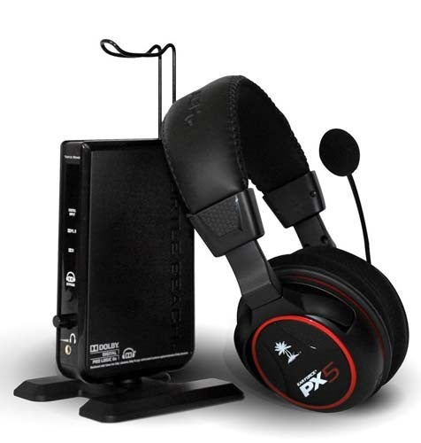 Wireless Ear Force PX5BB Headset mit 7.1 Sound [TurtleBeach]