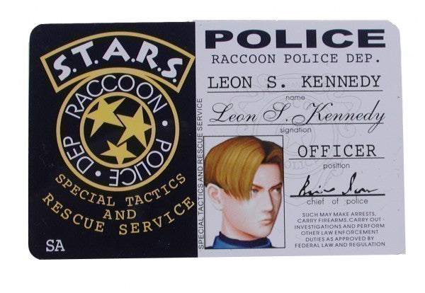 Karten: Resident Evil - Leon Key Card / Ausweis