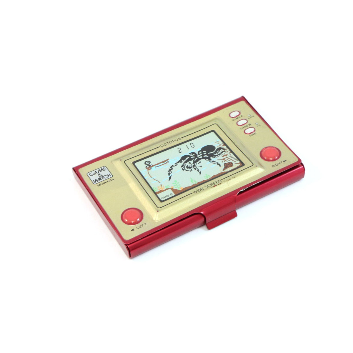 Visitenkartenetui / Kartenetui Game & Watch: Octopus Design