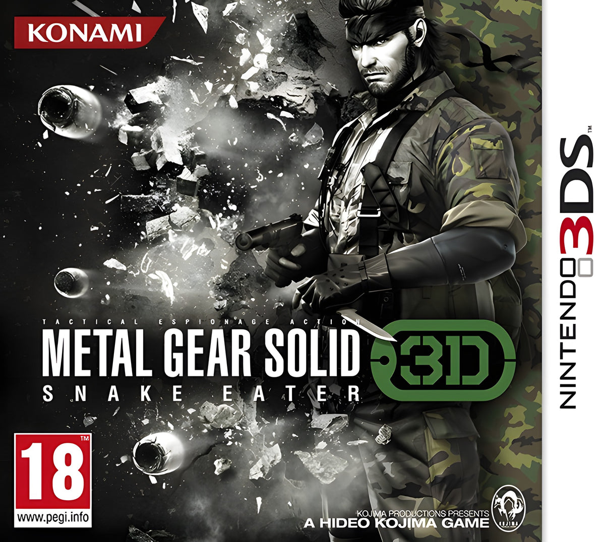 Produktfoto 3 von Metal Gear Solid Snake Eater 3D.