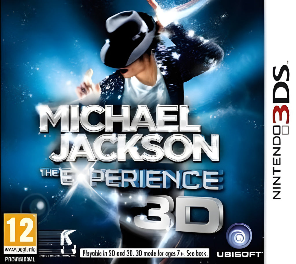 Das Cover von Michael Jackson Experience für Nintendo 3DS