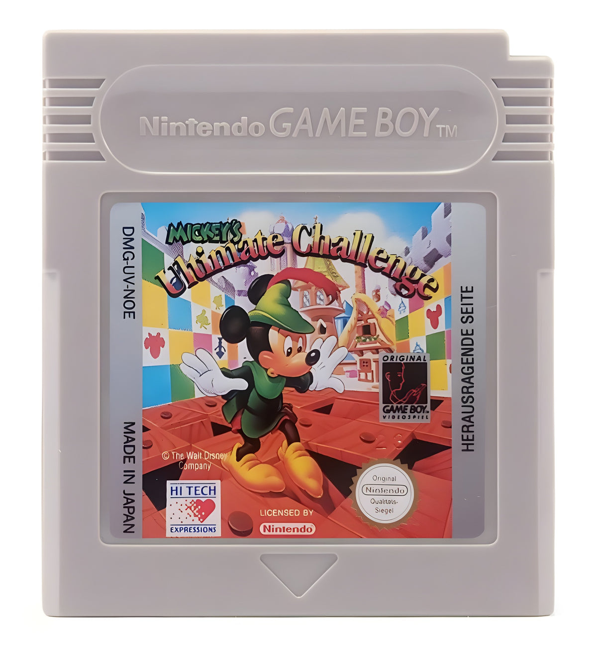 Das Modul von Mickey's Ultimate Challenge für GameBoy