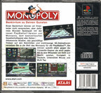 Die Rückseite der Spielverpackung zeigt eine Spielbeschreibung und vier kleine Screenshots des Spiels.