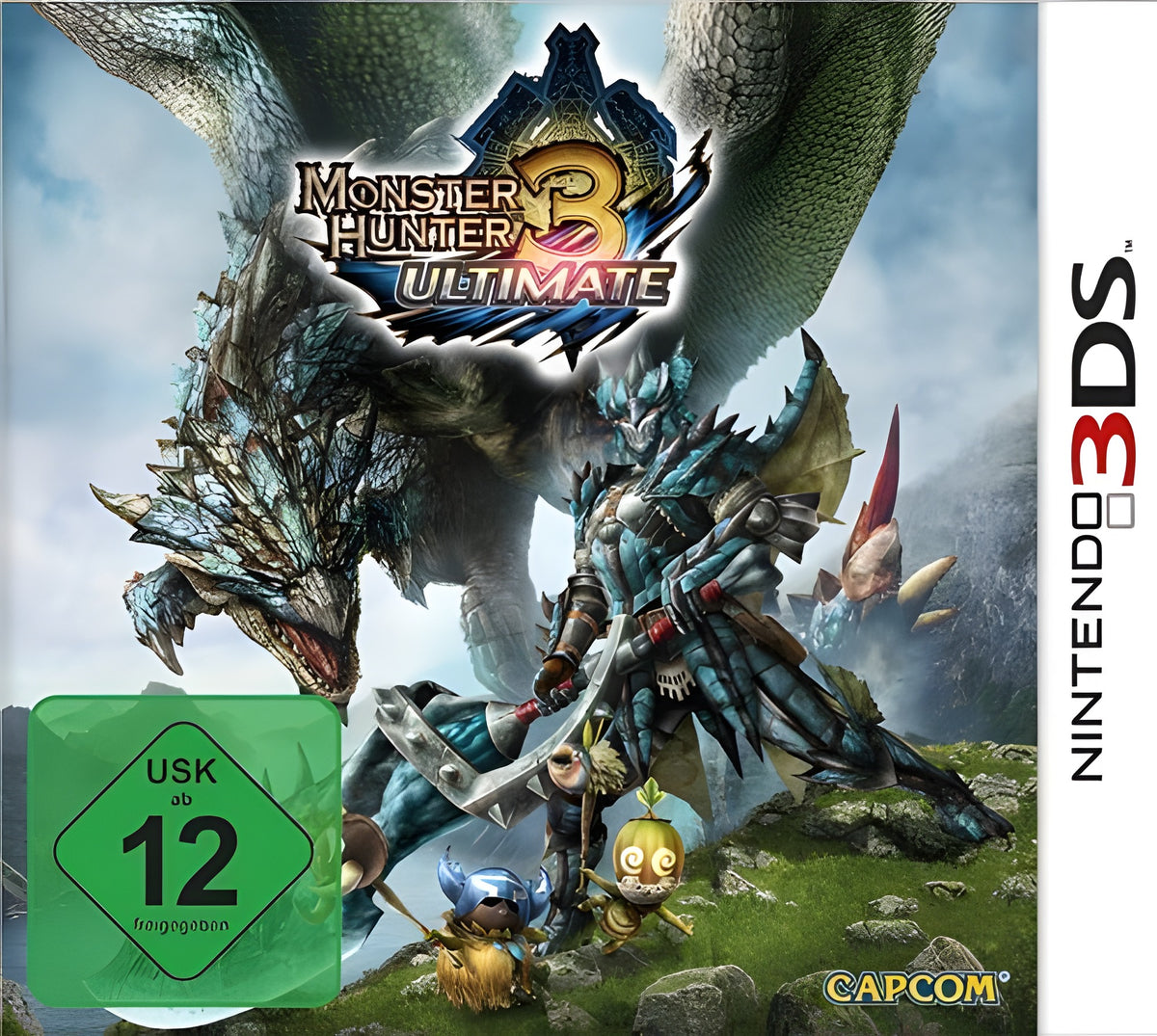 Das Cover von Monster Hunter 3 Ultimate für Nintendo 3DS
