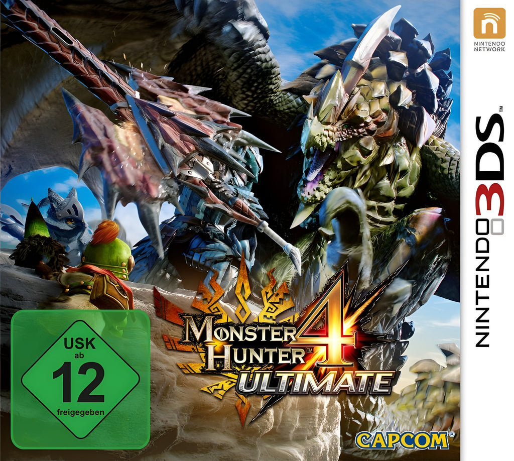 Das Cover von Monster Hunter 4 Ultimate für Nintendo 3DS