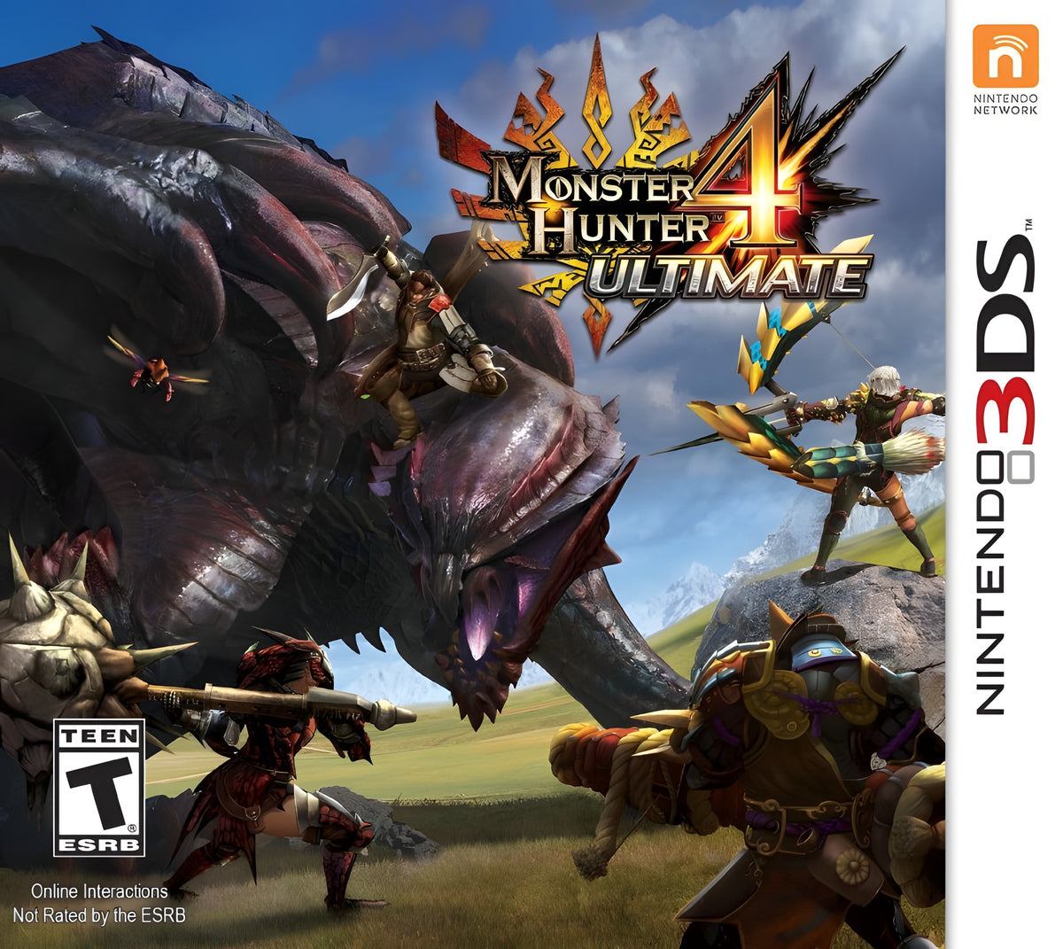 Das Cover von Monster Hunter 4 Ultimate für Nintendo 3DS