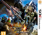 Monster Hunter 4 Ultimate in der Originalhülle, mit PEGI 12 Siegel und Händlerlogo.