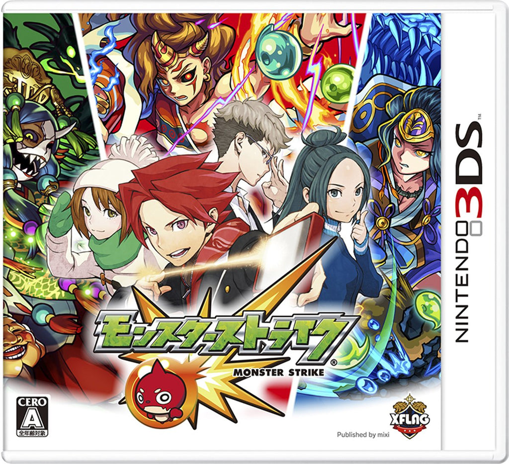 Das Cover von Monster Strike für Nintendo 3DS