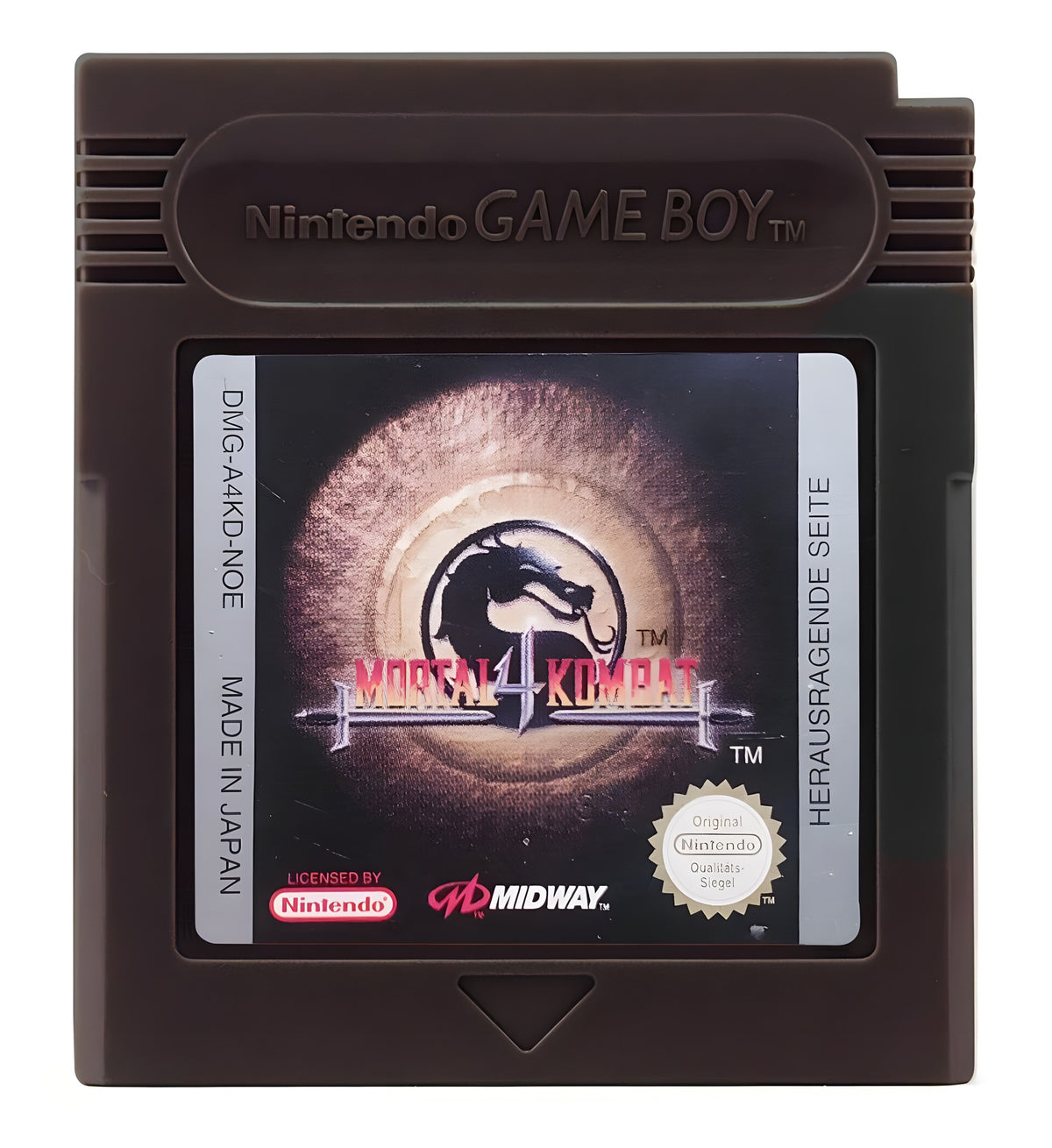 Das Modul von Mortal Kombat 4 für GameBoy Color