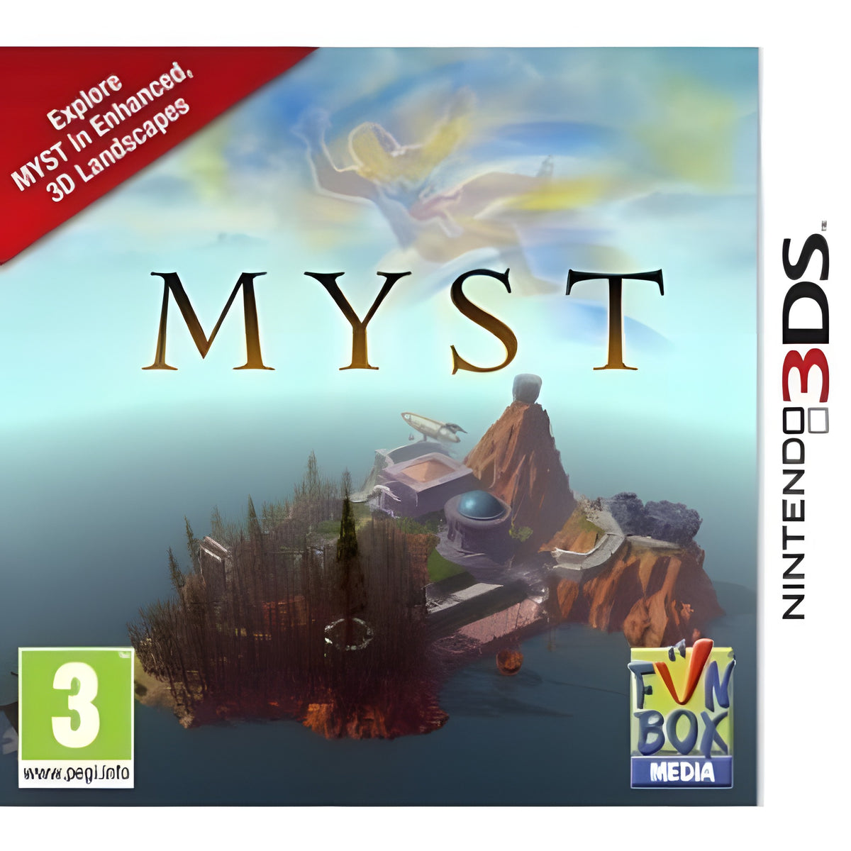 Das Cover von Myst für Nintendo 3DS