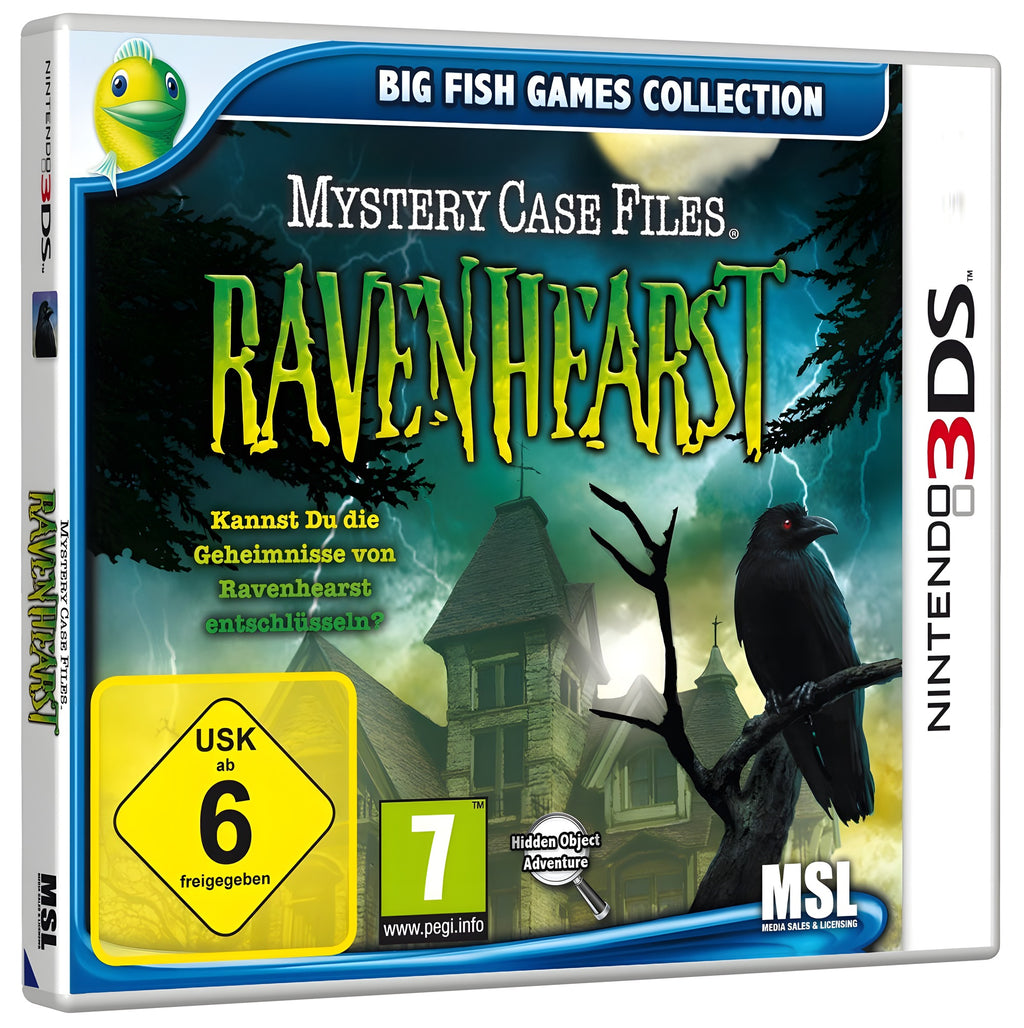 Das Cover von Mystery Case Files: Rückkehr nach Ravenhearst für Nintendo 3DS