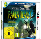 Mystery Case Files: Rückkehr nach Ravenhearst zeigt auf dem Cover ein unheimliches Haus und einen Raben.