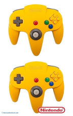 2 Original Nintendo Controller gelb