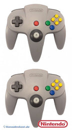 2 Original Nintendo Controller grau