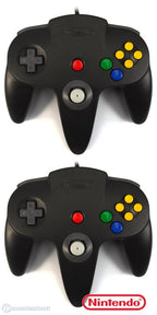 2 Original Nintendo Controller schwarz