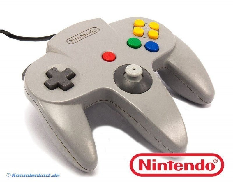 4 Original Nintendo Controller grau
