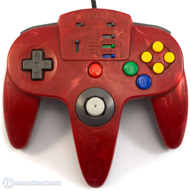 Controller / Pad mit Turbo rot [Ascii]