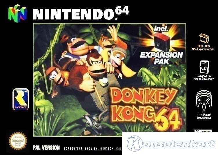 Donkey Kong 64 + Expansion Pak