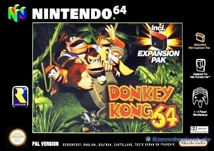 Donkey Kong 64 + Expansion Pak
