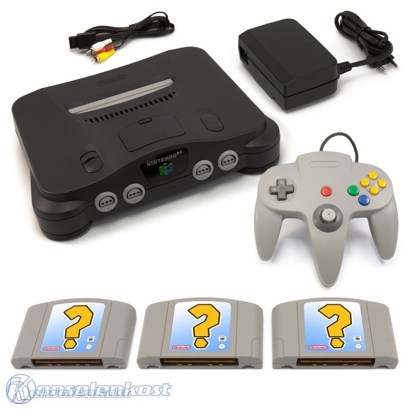 Konsole + 3 Spiele + Controller + Zubehör