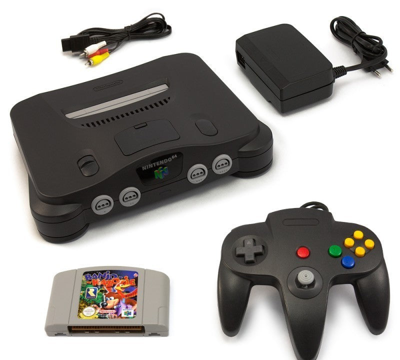 Konsole + Banjo Kazooie + Original Controller + Zubehör