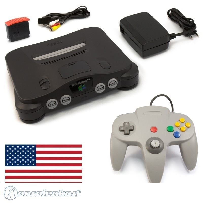 Konsole + Controller + Expansion Pak + Zubehör (US)