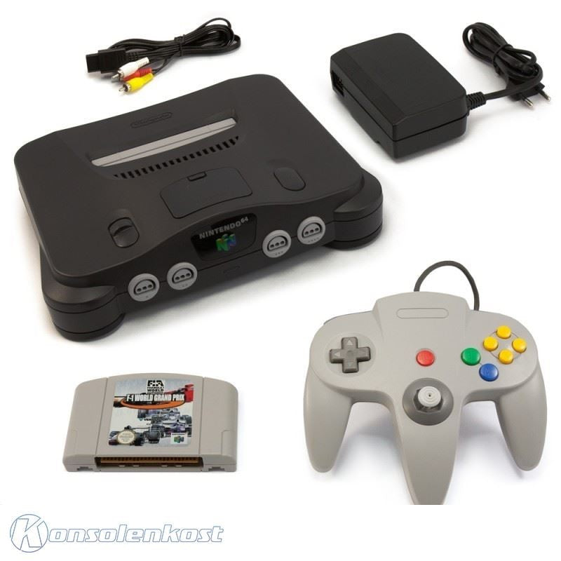 Konsole + F1 Grand Prix 1 + Controller + Zubehör