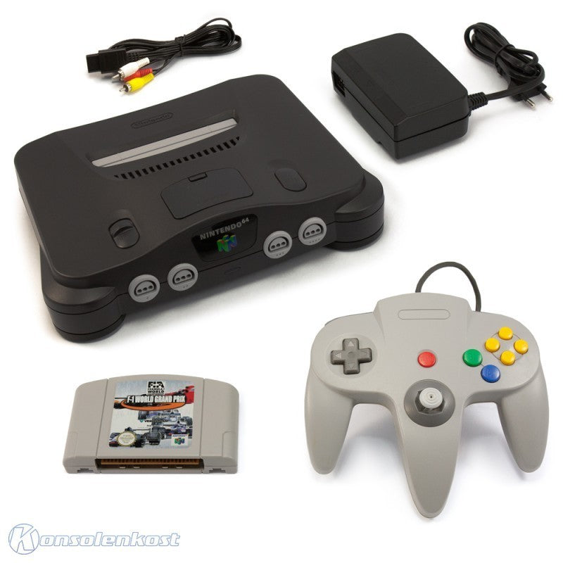 Konsole + F1 Grand Prix 1 + Controller + Zubehör