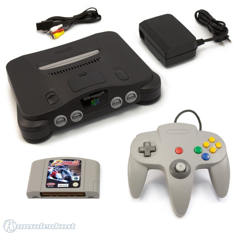 Konsole + F1 Pole Position + Controller + Zubehör