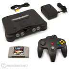 Konsole + F-Zero X + Original Controller + Zubehör