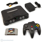 Konsole + F-Zero X + Original Controller + Zubehör