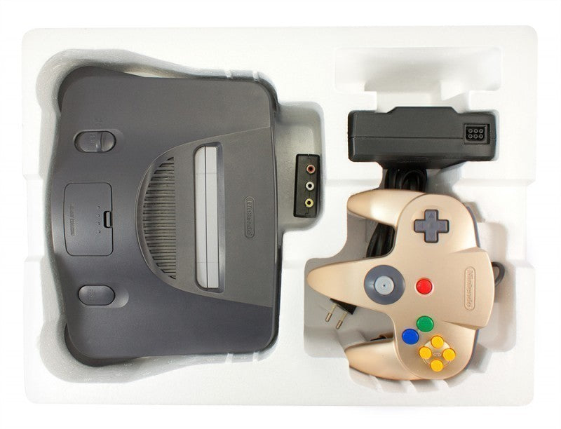 Konsole + Original Controller + Zubehör — Gold Edition