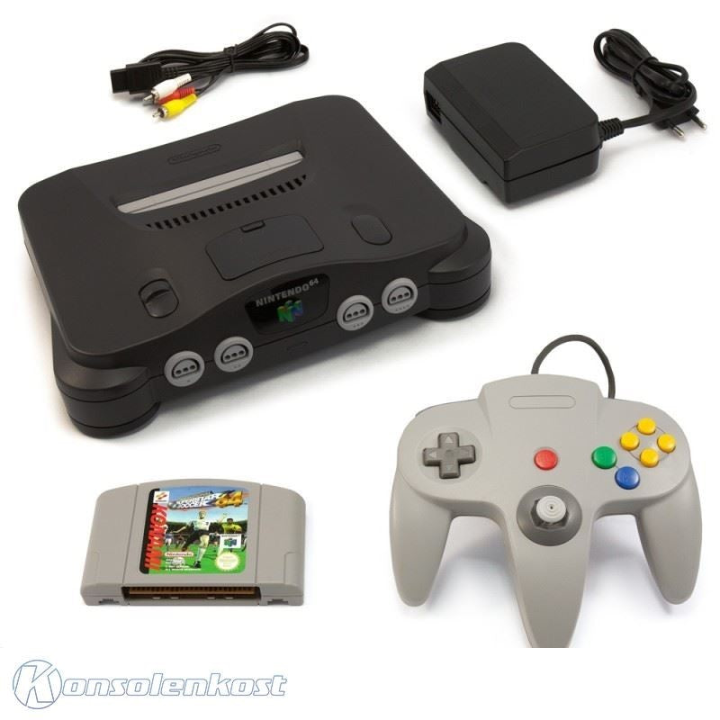 Konsole + ISS 64 + Controller + Zubehör